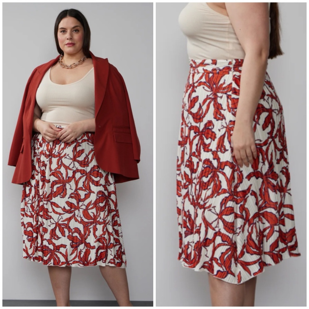 3/$20! NY&Co High-Rise Pleated Skirt